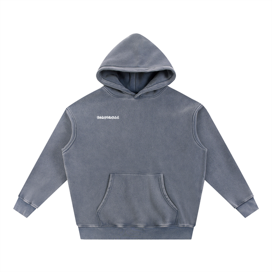Snow Wash Oversized Hoodie
